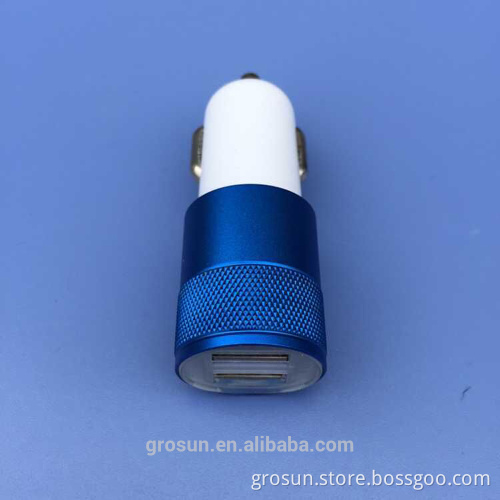 Hot selling CE RoHS Approved Dual USB 5V 2.1A Car Charger from Shenzhen Factory